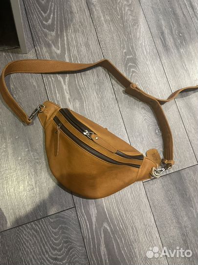 Барсетка мужская кожанная ручная работа