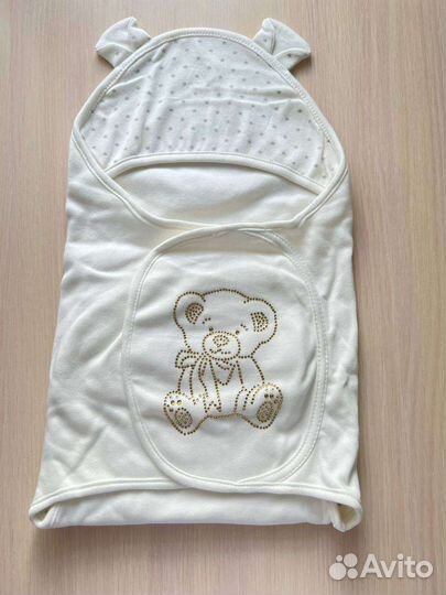 Кокон для новорожденных и шапочка