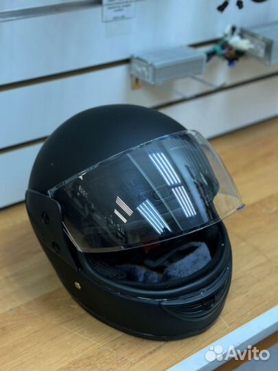 Шлем мото закрытый на электровелосипед