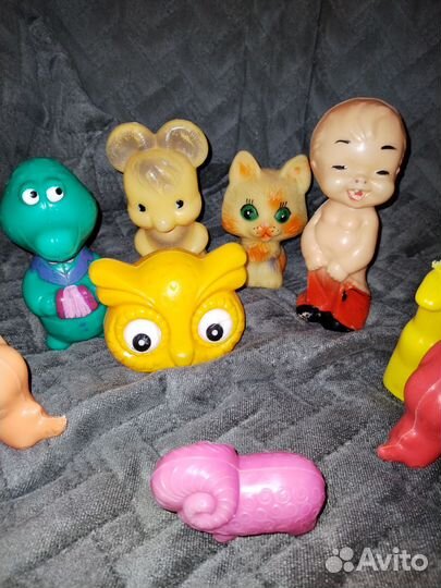 Игрушки СССР пластмассовые