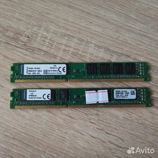 Kingston Valueram DDR3L 2x4 Гб