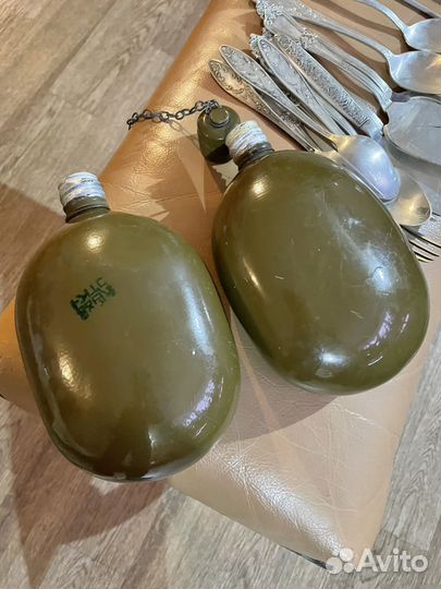 Набор столовых приборов из мельхиора