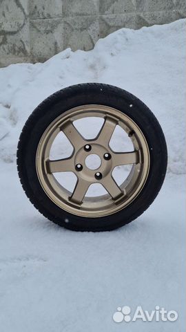 Rays volk te37 r15 Michelin pilot sport 3 в сборе