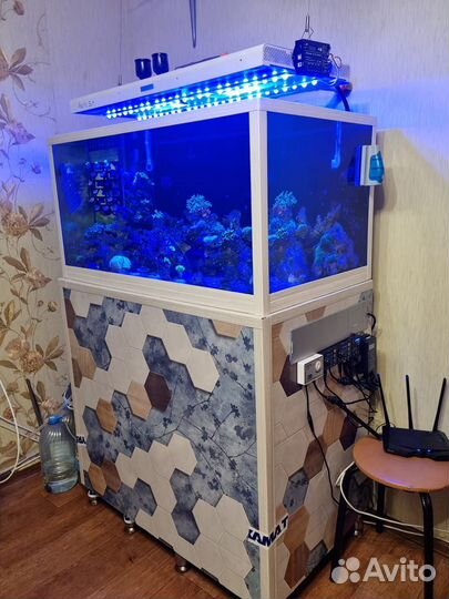 Морской аквариум 130 литров и 280 литров