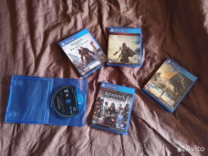 Игра Assassin's creed для PS4 PS5