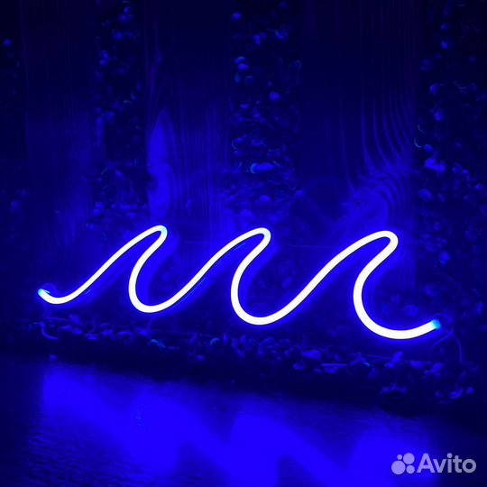 Неоновая вывеска. Дизайн в подарок
