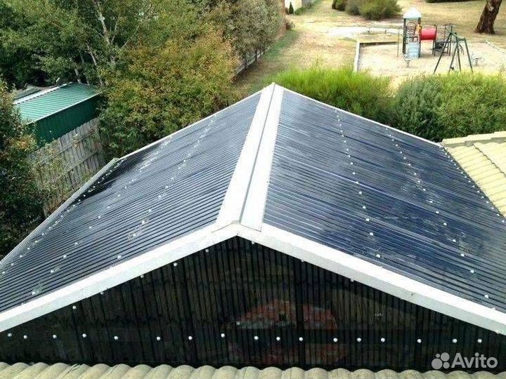 Кровельный (профилированный) поликарбонат