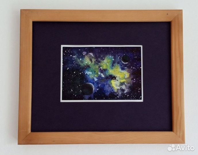 Акварельные картины 