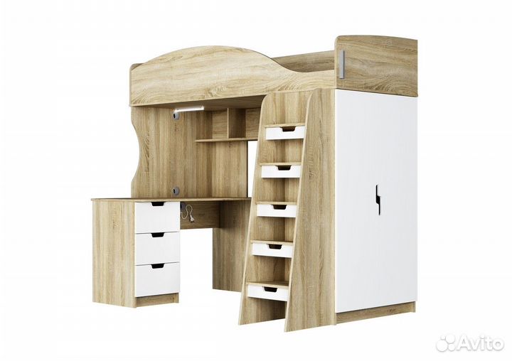 Кровать чердак 