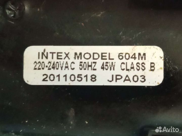 Насос-фильтр intex Krystal clear model 604