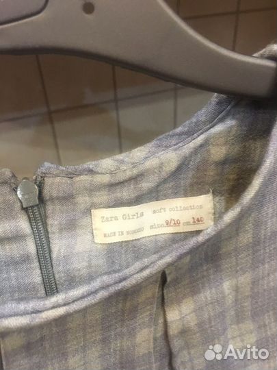 Платье zara р.140