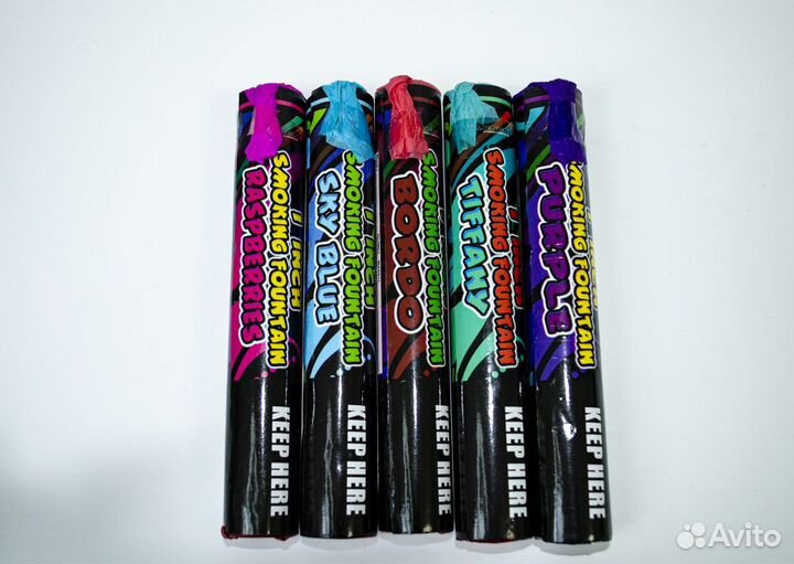 Набор цветного дыма I-Inch, 5 шт