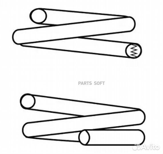 CS germany 14872387 Пружина передняя