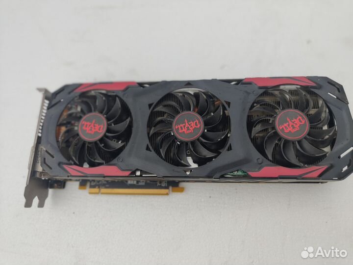Видеокарта rx480 8gb red devil