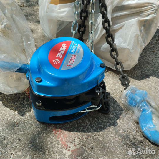 Лебедка цепная до 1 тонны