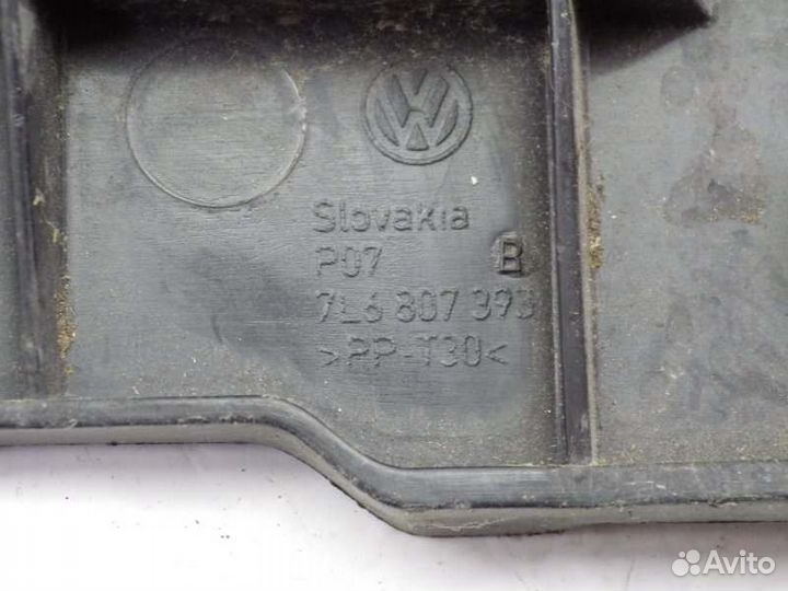 Крепление бампера заднее левое Volkswagen Touareg