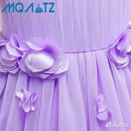 Пышное бальное платье для девочки на выпускной