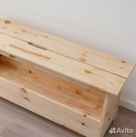 Скамья икея с отделением для хоанения