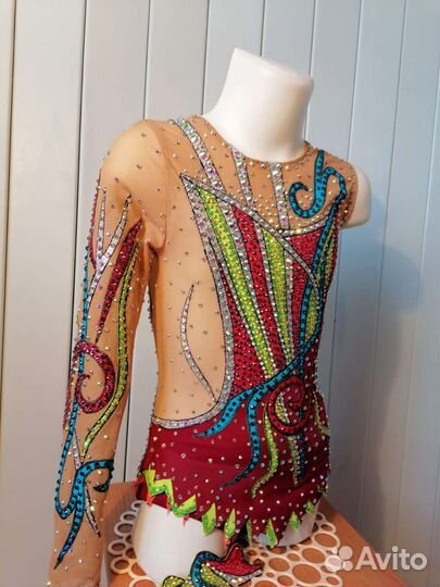 134 купальник для художественной гимнастики