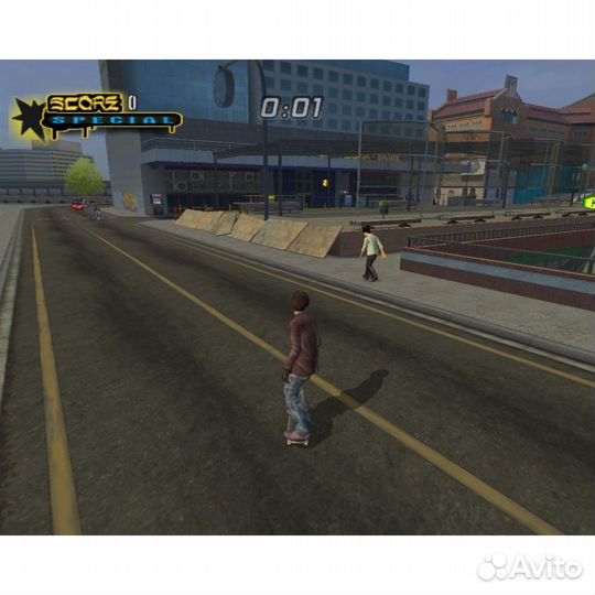 Tony Hawk Underground, б/у, английский (GameCube)