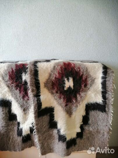 Лижник. Карпатские пледы на кресло 2шт