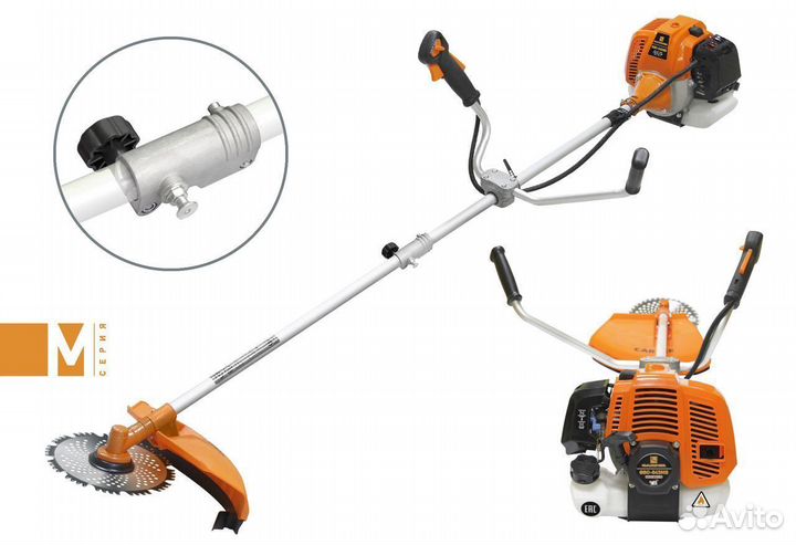 Триммер Бензиновый Carver GBC-043MS (Бензокоса)