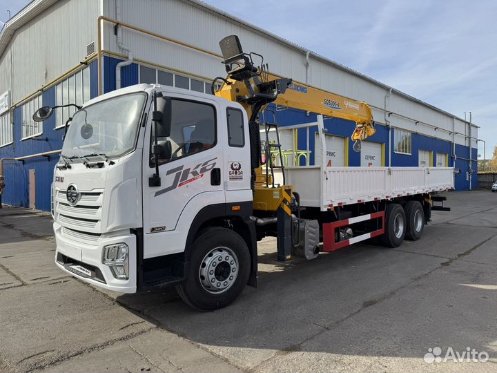 FAW JK6 CA1250 с КМУ, 2024