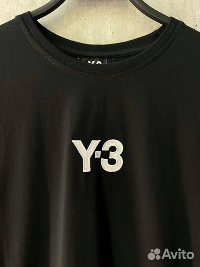 Футболка Y-3 adidas черная авито доставка