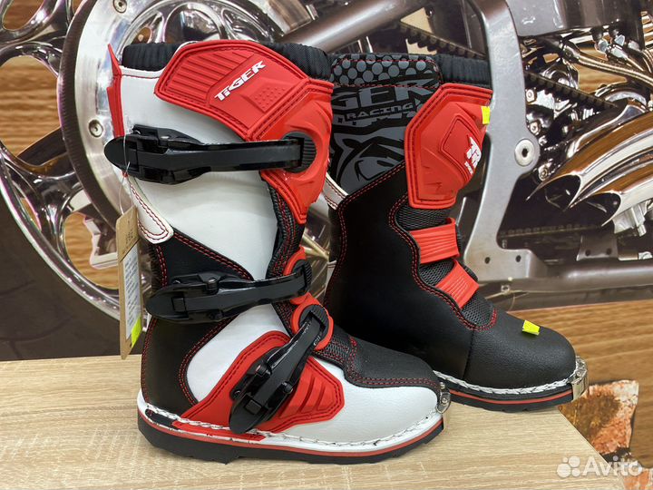 Боты кроссовые эндуро детские