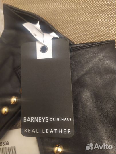 Barney's Originals Перчатки нат. Кожа