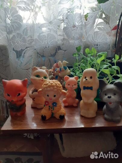 Резиновые игрушки СССР. Игрушки СССР