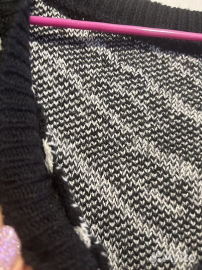 Жилетка с анималистичным принтом, L