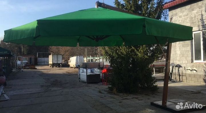 Зонт уличный для кафе 4х4