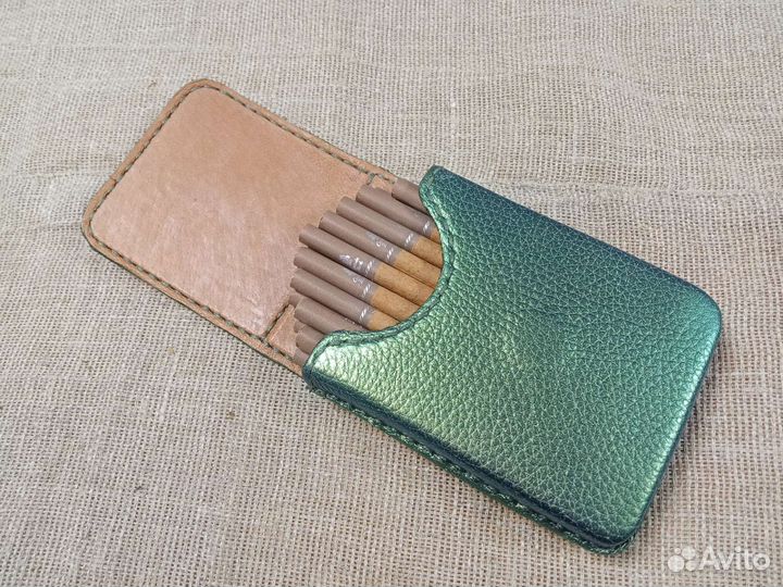 Портсигар под длинные сигареты типа captain black