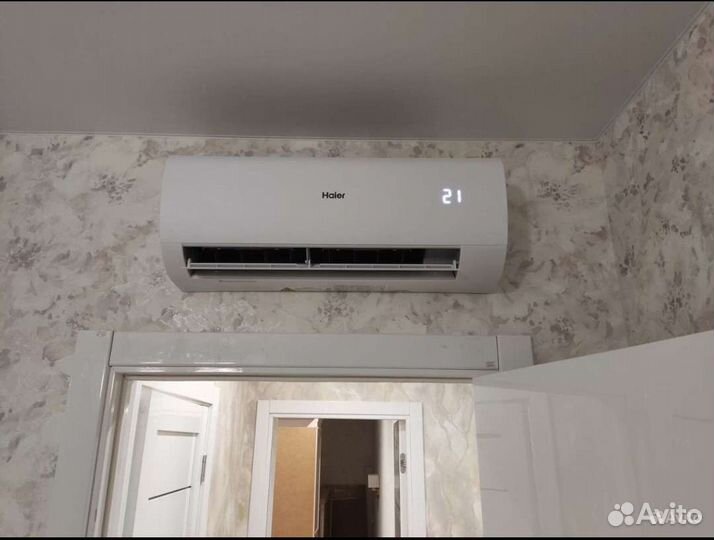 Кондиционер + установка