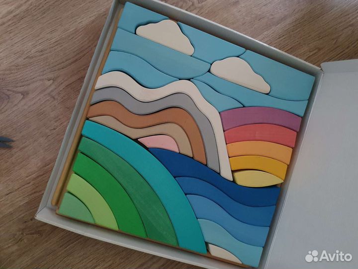 Деревянный конструктор Радуга грёз