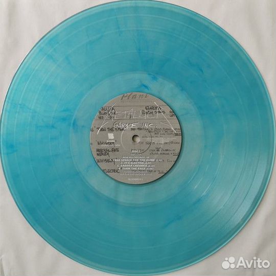 Виниловая пластинка Metallica - Garage Inc. (Limited Fade To Blue Vinyl 3LP)