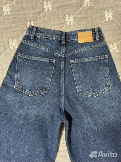 Джинсы женские широкие