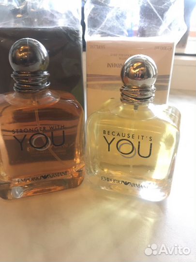 Парфюм новый с повреждением