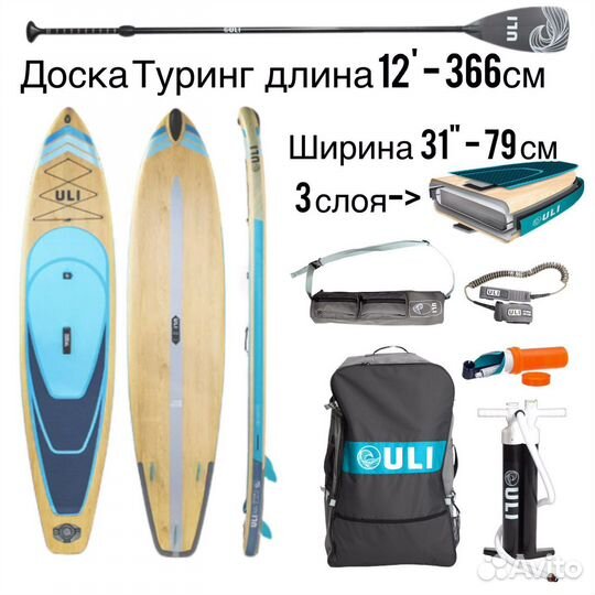 Sup board (сап борд ) uli 366 ; 12 футов