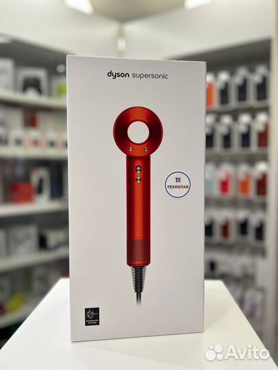 Dyson Supersonic HD07 (топаз/оранжевый)