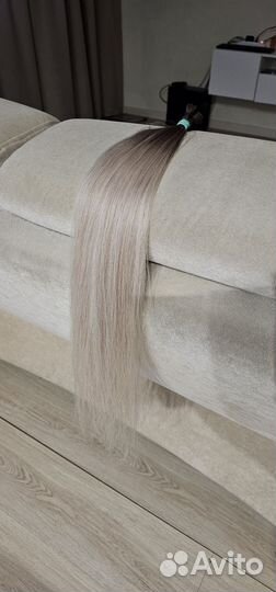 Волосы натуральные премиум 70 см для наращивания