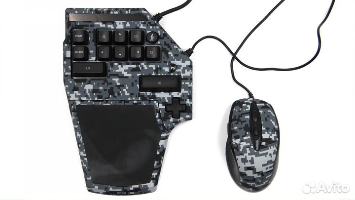 Игровая мышь и Кейпад Hori (T.A.C.3) Camouflage дл