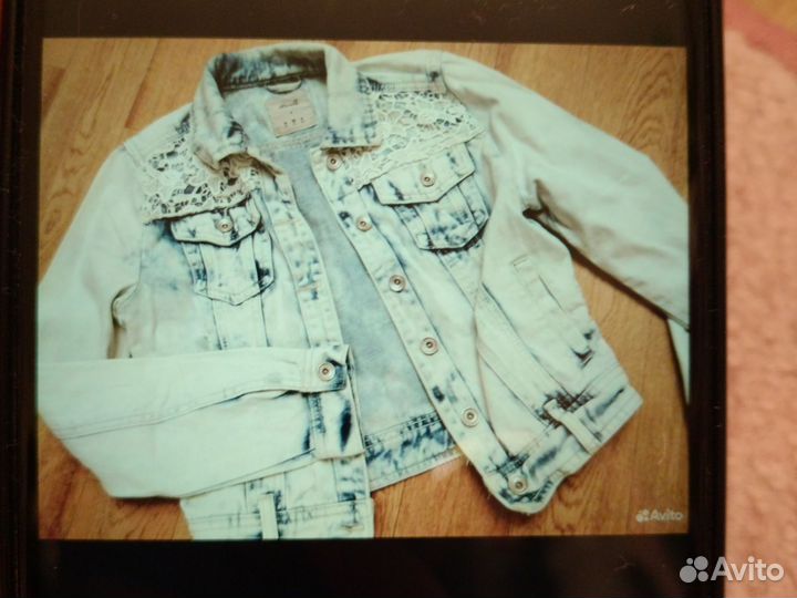 Куртки джинсовые