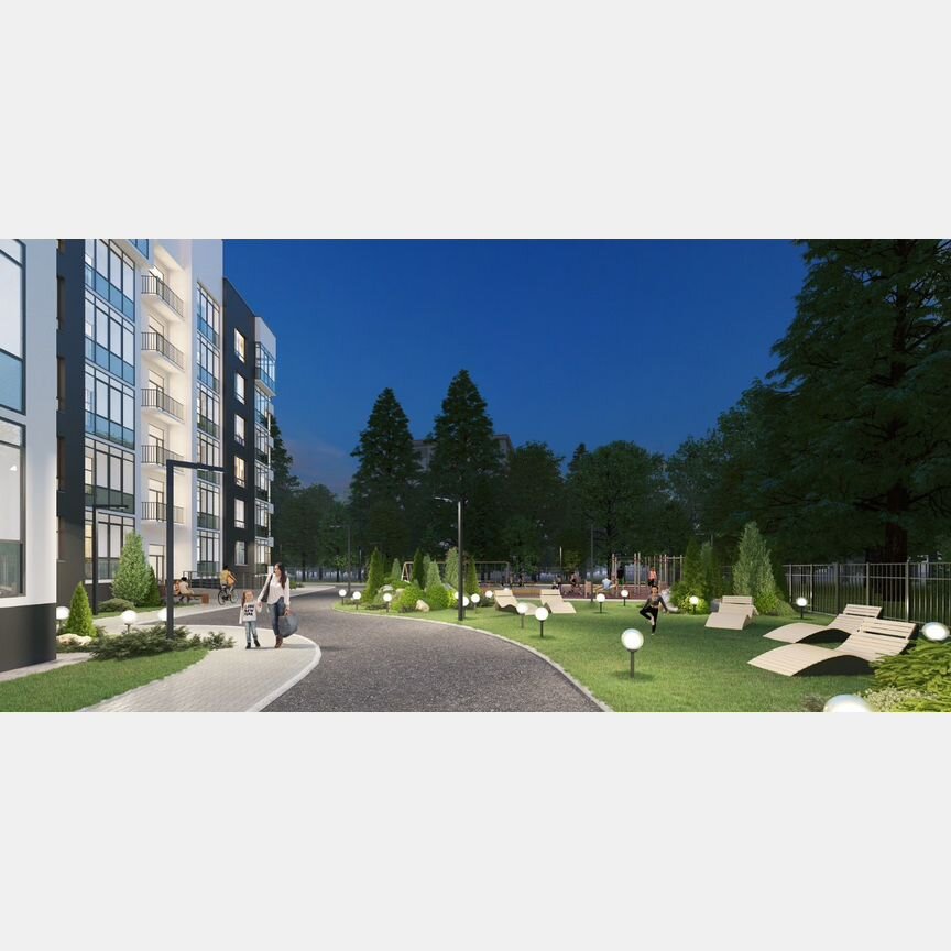 1-к. квартира, 34 м², 1/6 эт.