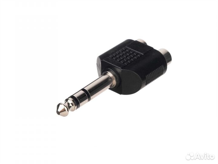 CC311 Переходник 2xRCA female –6,3мм