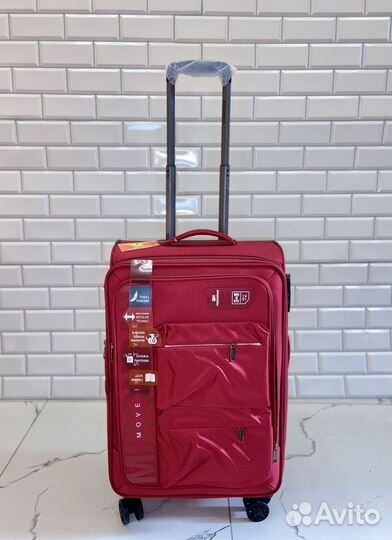 Чемодан bagbox24 Красный MIS L