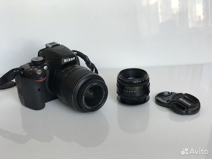 Nikon d5100 + 18-55 + портретник