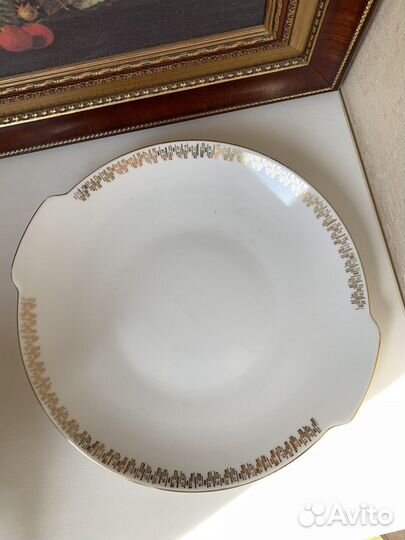 Чайник, блюдо, чашка с блюдцем MZ