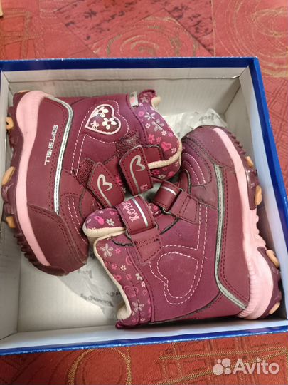 Зимняя обувь для девочки 23 размер